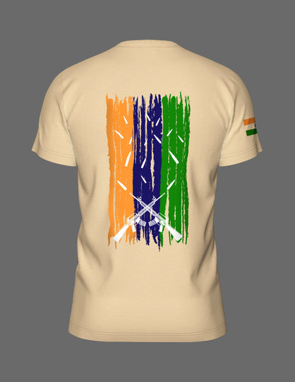 TRICOLOR AND RIFLE | T-SHIRT