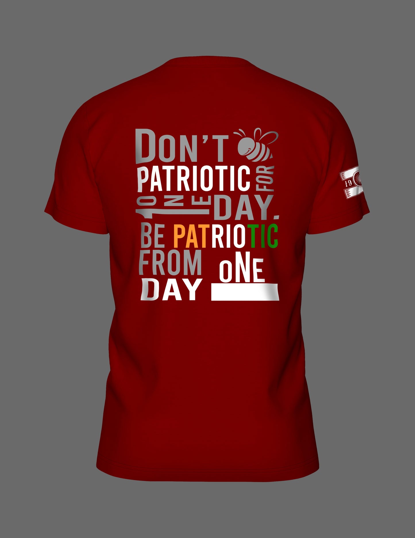 DON'T BE PATRIOTIC | T-SHIRT